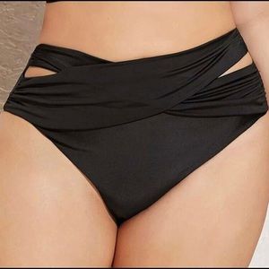 Cross cross bikini bottoms